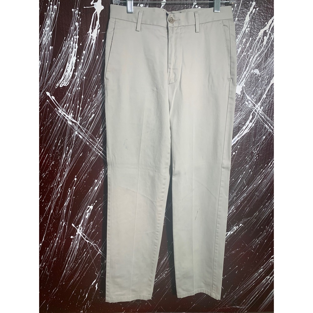 Dockers Womens Khaki Chino Pants Beige Straight Leg Stretch Casual Trousers 2361